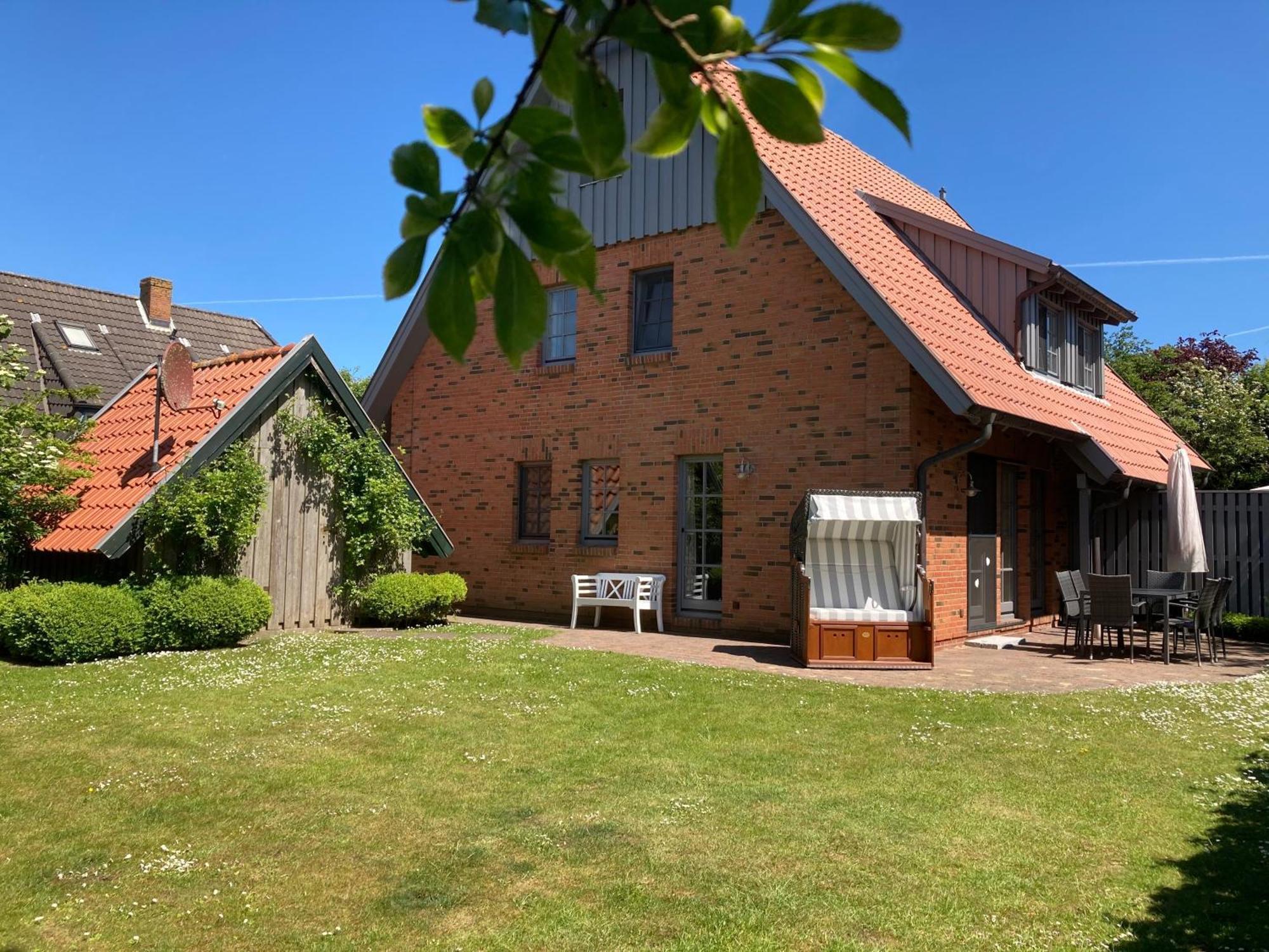 Villa Landliebe à Oldsum Extérieur photo